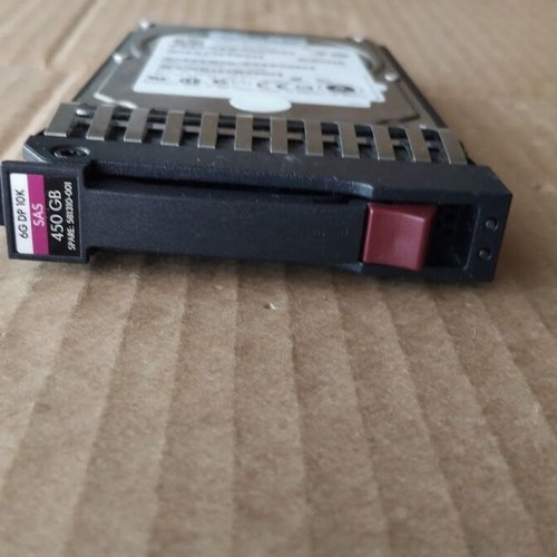 HP EG0450FBDSQ 450GB 16MB 10000rpm SAS hard drive like new