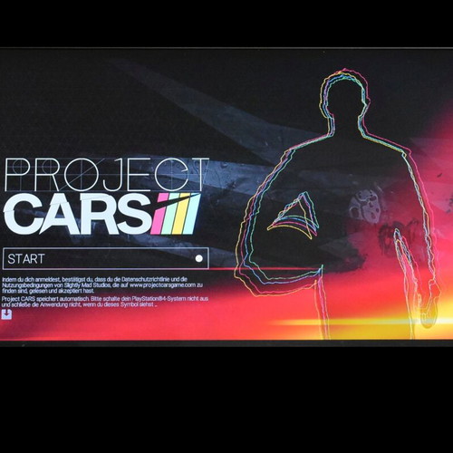 Project CARS PlayStation 4 game like new, racing simulation