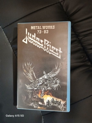 Judas Priest Metal Works 73-93 VHS used, metal genre