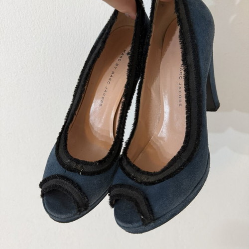 Marc Jacobs Y2k peep toe heels size EU 38.5 used