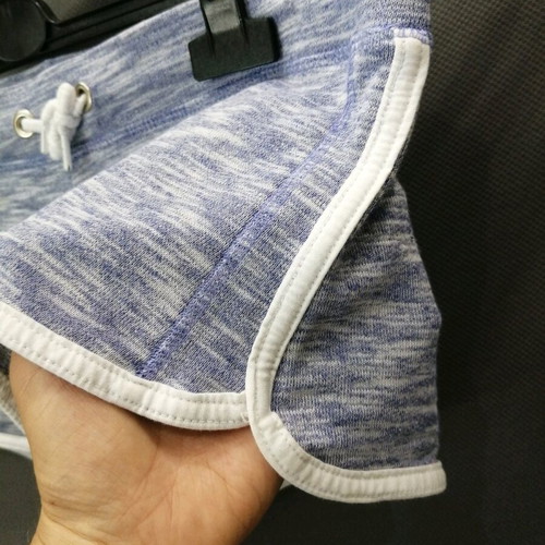 Women's shorts size L like new, gray and blue