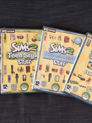 The Sims 2 Collection PC games, pack of 4
