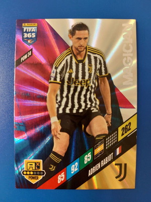 Κάρτα Panini Fifa 365 2024 Rabiot Juventus Magician καινούργια
