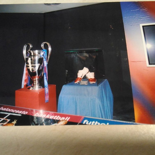 Set of 10 authentic Barcelona stadium photos 2007, like new