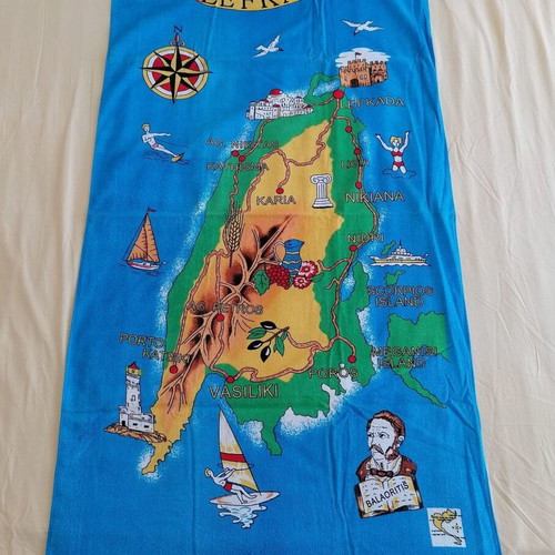 BEACH TOWEL "LEFKADA"
