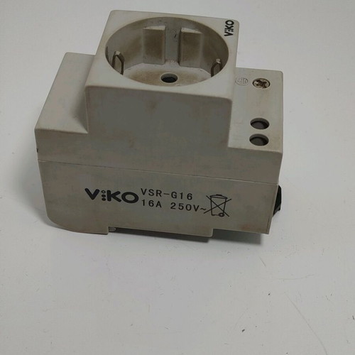 VIKO Schuko Rail Socket 250V 16A used