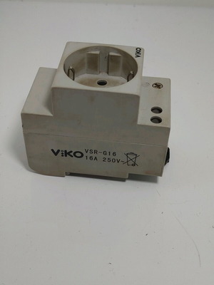 VIKO Schuko Rail Socket 250V 16A used
