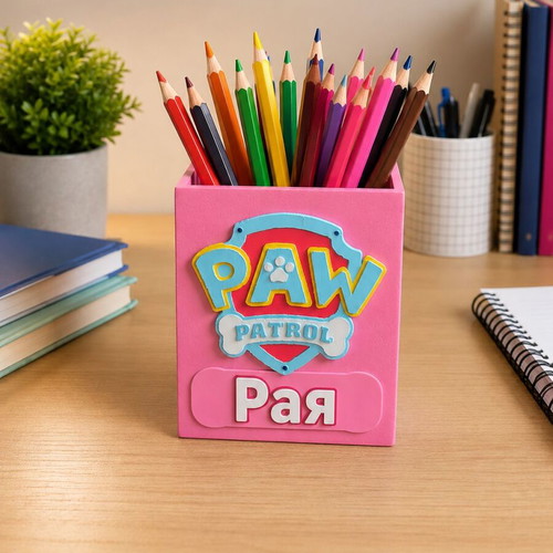 Personalized Pencil Holder New with Cartoon Characters