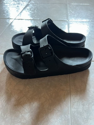Sun&fun summer sandals like new, size 41, black