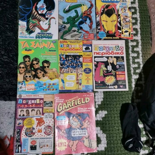 Spiderman and Other Comics like new, pack