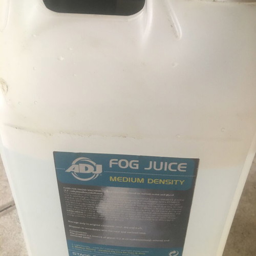Smoke machine with liquid like new, 3.5L filler