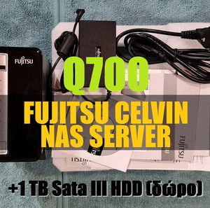 FUJITSU CELVIN NAS SERVER Q700 ΣΕ ΑΨΟΓΗ ΚΑΤΑΣΤΑΣΗ ΣΤΟ ΚΟΥΤΙ ΤΟΥ & 1TB SATA III HDD