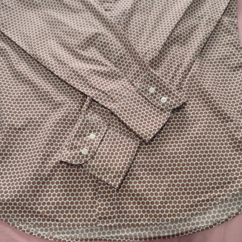 Πουκάμισο Dsquared2 σαν καινούργιο, XL, άσπρο και καφέ
