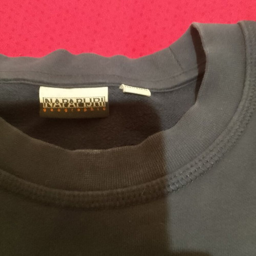 Napapijri men's black sweatshirt like new, size XL
