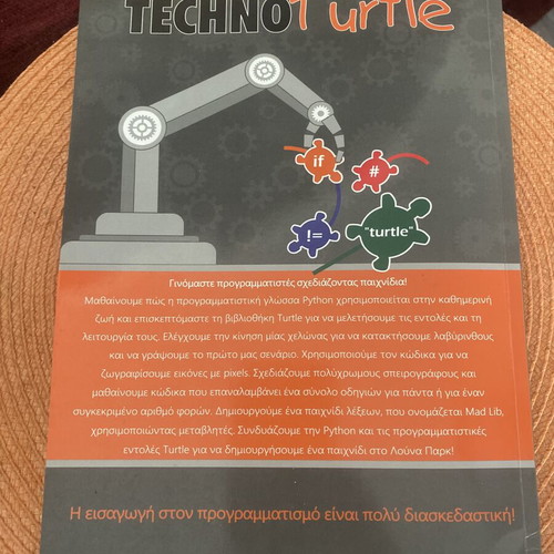 Techno-Kids Techno Turtle programming book used, Python
