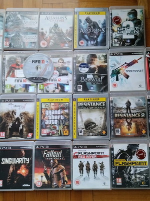 PlayStation 3 games like new, pack of 22