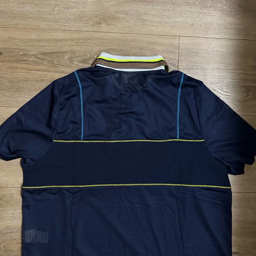 Lacoste women's shirt size 46 relaxed fit blue like new