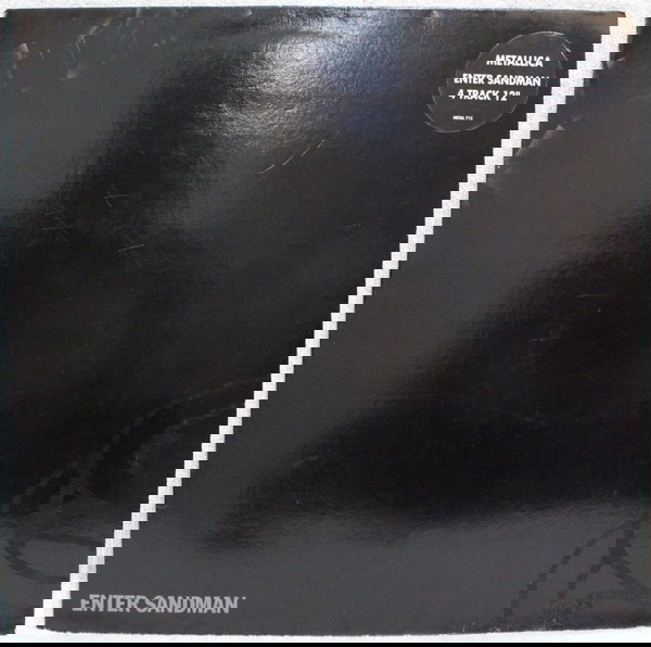 Metallica –Enter Sandman -Vinyl, 12", 33 ⅓ RPM, Single