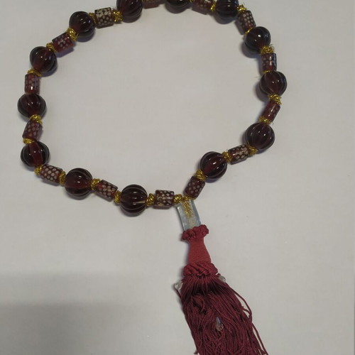 Decorative komboloi used, 55cm