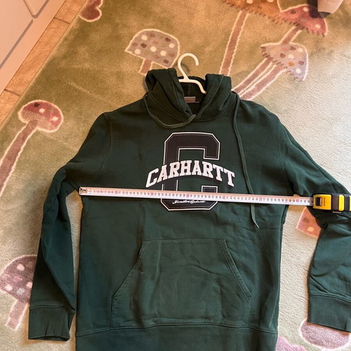Carhartt hoodie size L very good condition, green