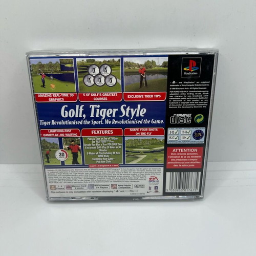 Tiger Woods 99 PS1 game used