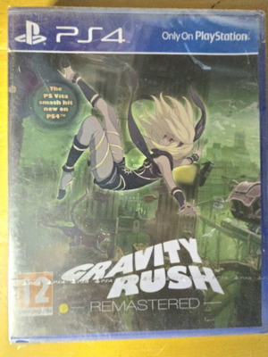 Gravity Rush Remastered PS4 game sealed