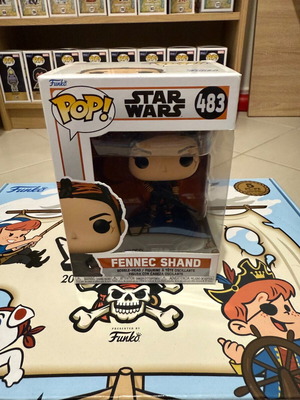 Funko Pop Star Wars The Mandalorian Fennec Shand 483 like new