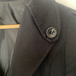 Black Fitted Jacket Small Like New