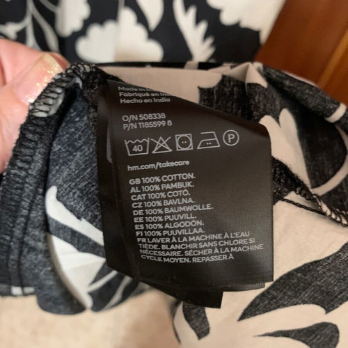 H&M summer dress with long sleeves, size XL