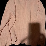 Pullover like new, size M, orange