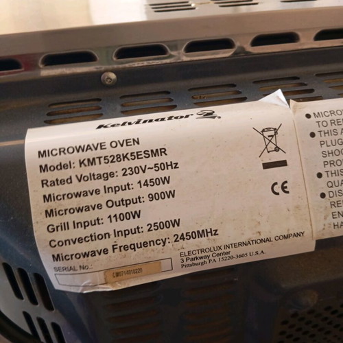 Kelvinator 24-liter convection oven with grill