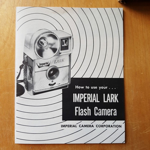 Imperial Lark 127 Vintage Camera Kit New