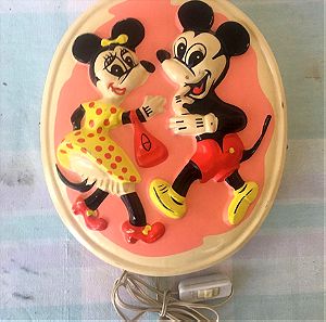 Φωτιστικό τοίχου Disney,Mickey and Minnie