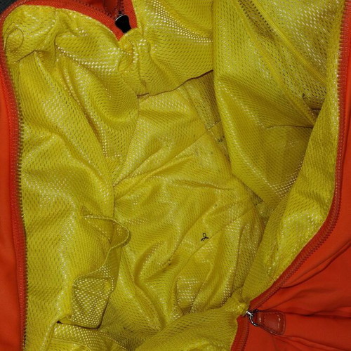 Folli Follie oversized shoulder bag used, yellow and orange