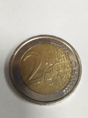 Two euro coin like new