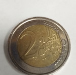 Two euro coin like new