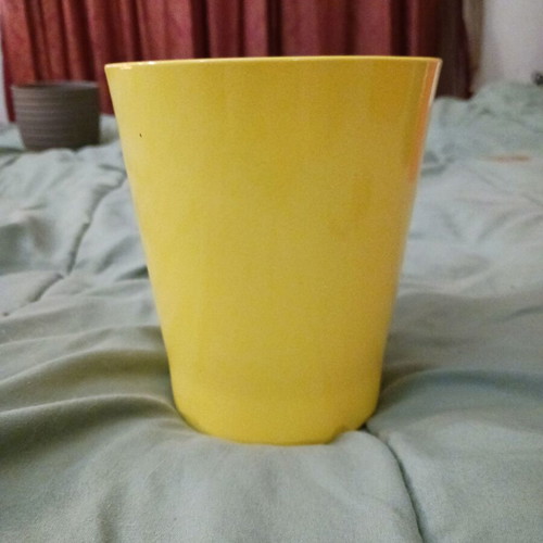 Ceramic flower pots new, set of 3 pieces 18x13 cm