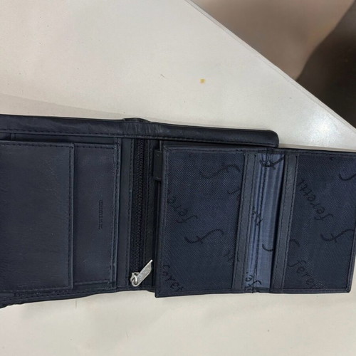 Ferretti Italian men's wallet new, black with box