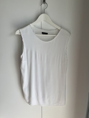 Massimo Dutti women's top size M like new, white, loose fit