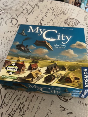 My City board game like new with some tokens marked
