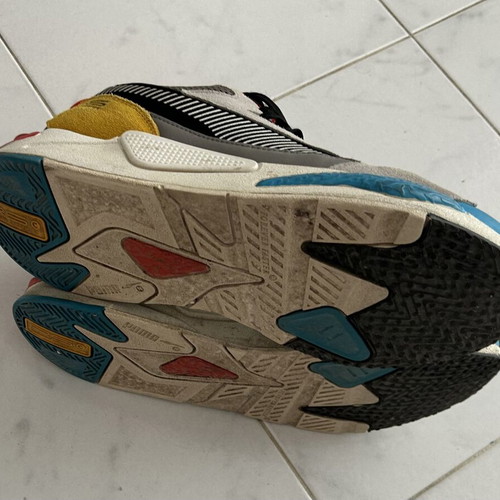 Puma RS Hawaiian Ocean Black sneakers size 44.5 used, inner wear