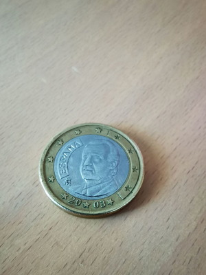 1 Euro Coin Spain 2003 like new