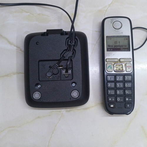 Gigaset A400 cordless phone, black