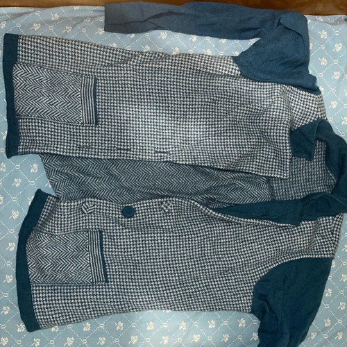 Blue cardigan new size M 38 10