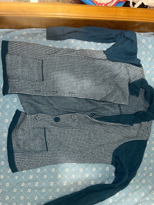 Blue cardigan new size M 38 10