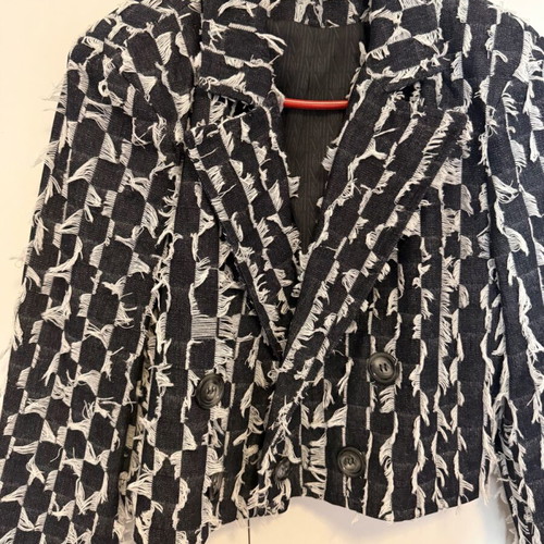 Mallory The Label Women's Denim Blazer jacket like new, size M