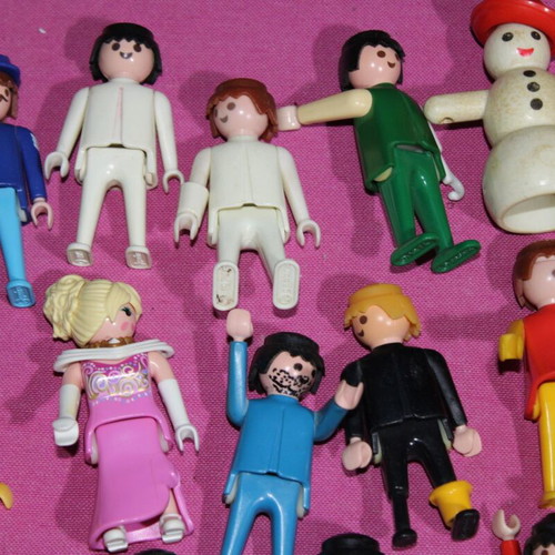 Playmobil pack N21 like new, 58 assorted pieces