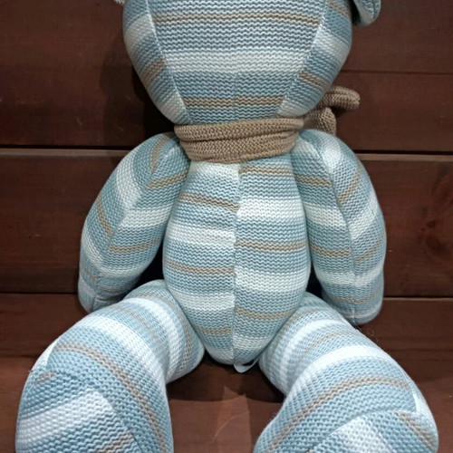 Trimar knitted bear new with movable limbs