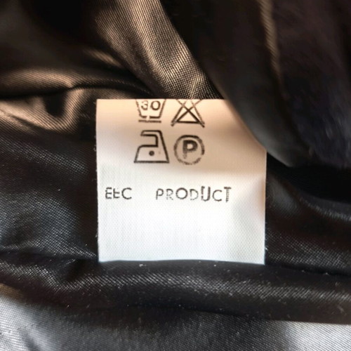 Dors long coat blue like new, size L