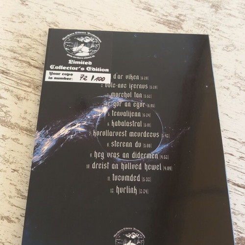 Belenos Egor A5 digipack new, limited edition numbered 100